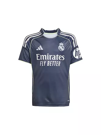 ADIDAS | Kinder Fußballtrikot Real Madrid 25/26 Auswärts | dunkelblau