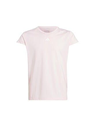 ADIDAS | Mädchen Fitnessshirt AEROREADY 3-Streifen | rosa