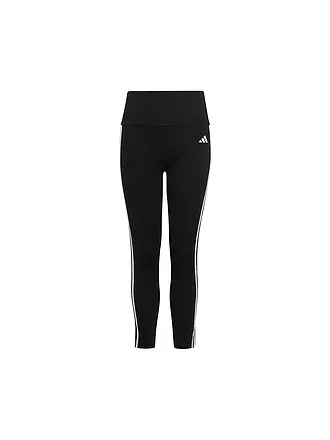 ADIDAS | Mädchen Fitnesstight Train Essentials AEROREADY 3-Streifen High-Waisted | schwarz