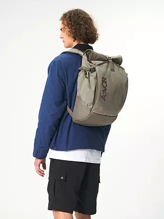 AEVOR | Rucksack Roll Pack 28L | braun