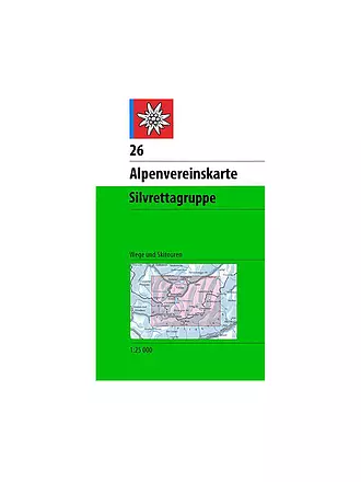 ALPENVEREIN | AV 26 Alpenvereinskarte WEG+SKI | keine Farbe