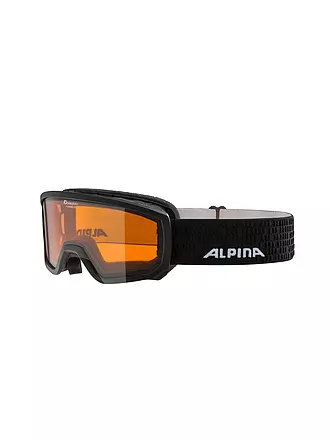 ALPINA | Kinder Skibrille Scarabeo JR DH | schwarz