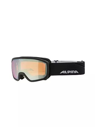 ALPINA | Kinder Skibrille Scarabeo JR HM | schwarz