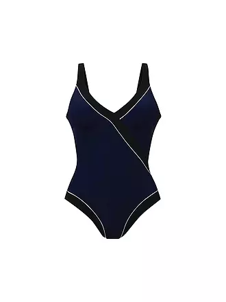 ANITA | Damen Badeanzug Blue Depths | schwarz