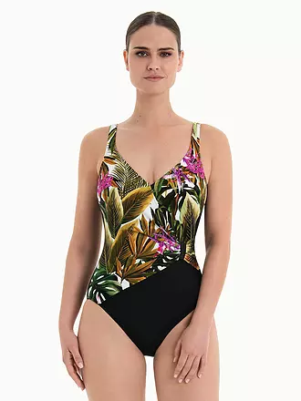 ANITA | Damen Badeanzug Elea Green Tropics | 