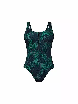 ANITA | Damen Badeanzug Green Shades | dunkelblau