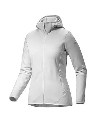ARCTERYX | Damen Fleecejacke Kyanite Hoodie | weiss