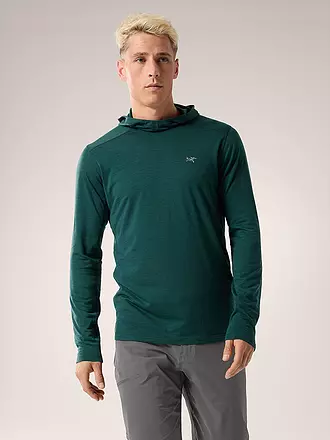 ARCTERYX | Herren Funktionsshirt Ionia Merino Wool Hoodie | grün