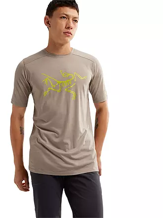 ARCTERYX | Herren Funktionsshirt Ionia Merino Wool Logo | beige