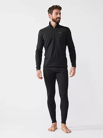 ARCTERYX | Herren Unterzieh Zipshirt RHO LT | schwarz