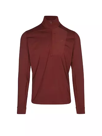 ARCTERYX | Herren Unterzieh Zipshirt RHO LT | dunkelrot