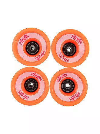 AREA | Longboard Wheels 4er Set | orange