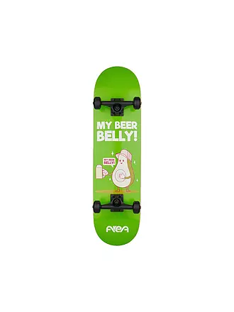AREA | Skateboard My Beer Belly | grün
