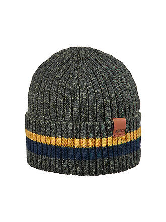 ARECO | Kinder Mütze Umschlag Kids Stripes | blau