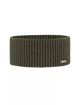 ARECO | Stirnband Cashmere Classic | olive
