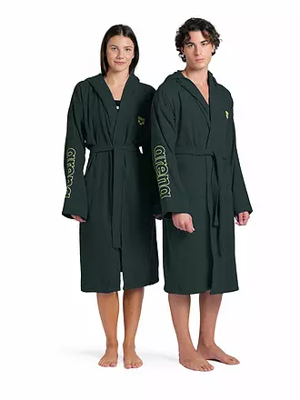 ARENA | Bademantel Zeppelin Light Robe | dunkelgrün