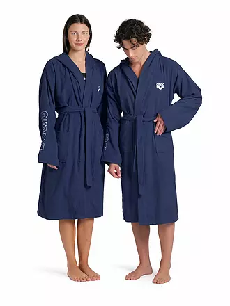 ARENA | Bademantel Zeppelin Light Robe | dunkelblau