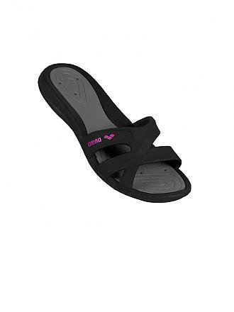 ARENA | Damen Badepantoffel | schwarz