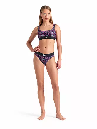 ARENA | Damen Bikini Monogram Elastic | bunt