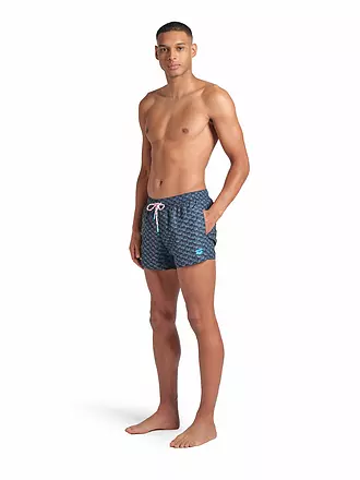 ARENA | Herren Badeshort Water Prints | dunkelgrün