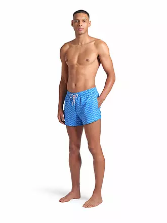ARENA | Herren Badeshort Water Prints | blau
