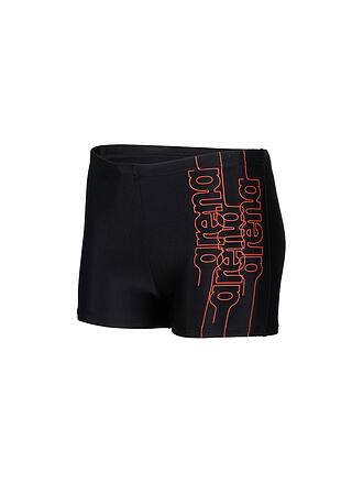 ARENA | Jungen Beinbadehose Graphic | schwarz