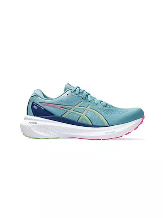 ASICS | Damen Laufschuhe Gel-Kayano™ 30 GRIS BLUE/LIME GREEN | schwarz