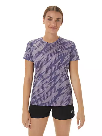 ASICS | Damen Laufshirt Core All Over Print | lila