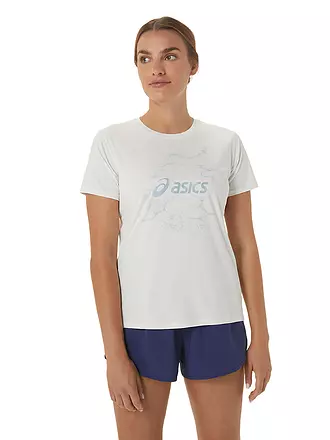 ASICS | Damen Laufshirt Nagino™ Graphic Run SS | dunkelblau