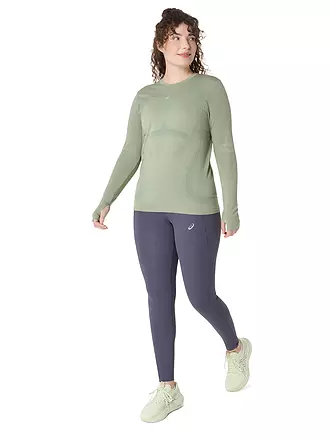 ASICS | Damen Laufshirt Road Seamless | olive