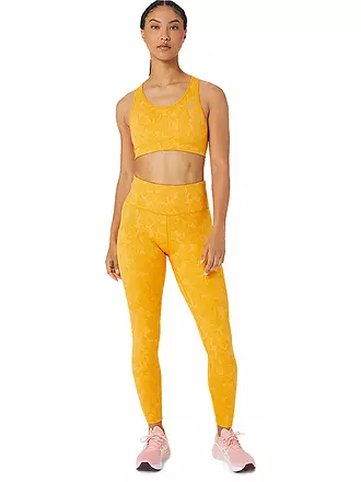 ASICS | Damen Lauftight Runkoyo Jacquard Tight | gelb