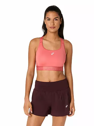 ASICS | Damen Sport-BH Compression High Support | koralle