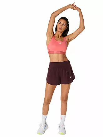ASICS | Damen Sport-BH Compression High Support | koralle