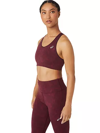 ASICS | Damen Sport-BH Runkoyo Jacquard Bra | rot
