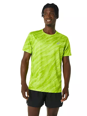 ASICS | Herren Laufshirt Core All Over Print | schwarz
