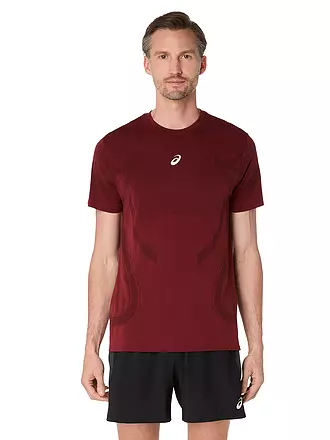 ASICS | Herren Laufshirt Road Seamless | dunkelrot