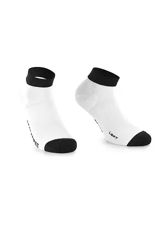 ASSOS | Damen Radsocken RS Superléger Low | weiss