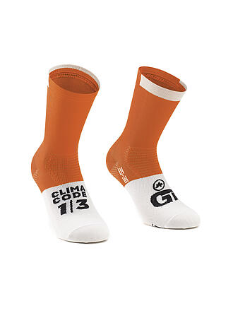 ASSOS | Herren Radsocken GT Socks C2 | orange
