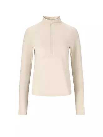 ATHLECIA | Damen Fitness Zipshirt Midory | creme