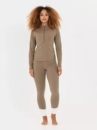 ATHLECIA | Damen Fitness Zipshirt Midory | creme