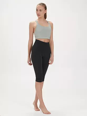 ATHLECIA | Damen Fitnesscapri Franz | schwarz