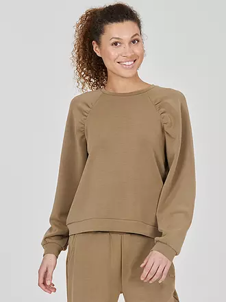 ATHLECIA | Damen Fitnesssweater Jullnana | camel