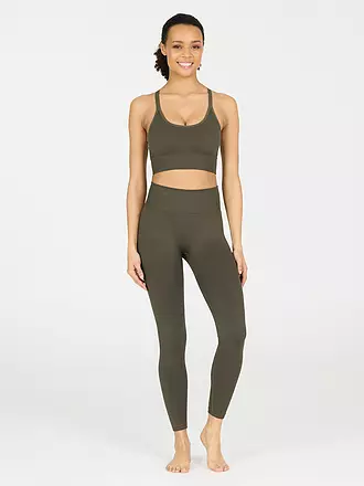 ATHLECIA | Damen Sport-BH Foan Seamless Low Support | schwarz