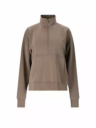 ATHLECIA | Damen Sweater Jillnana Half Zip | olive