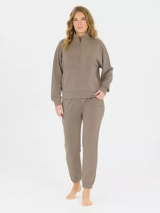 ATHLECIA | Damen Sweater Jillnana Half Zip | olive