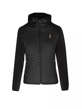 AULP | Damen Unterzieh Jacke Aures | schwarz