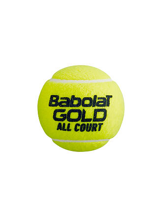 BABOLAT | Tennisbälle Gold 4er Dose | gelb