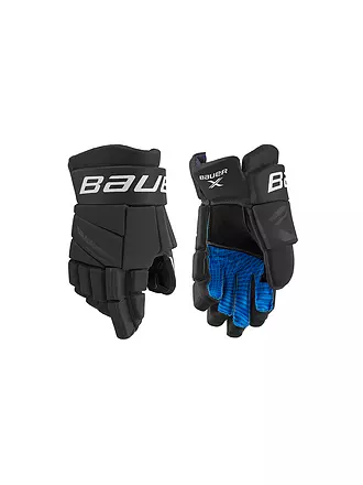 BAUER | Jugend Hockeyhandschuhe X Glove Intermediate | schwarz