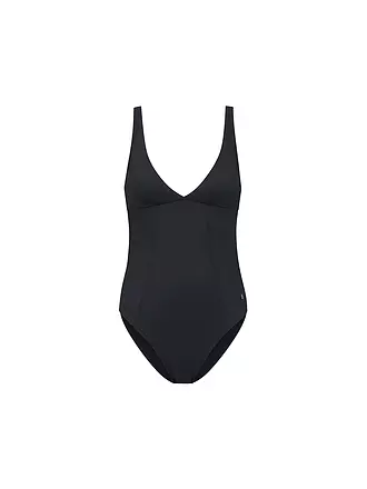 BEACHLIFE | Damen Badeanzug | schwarz