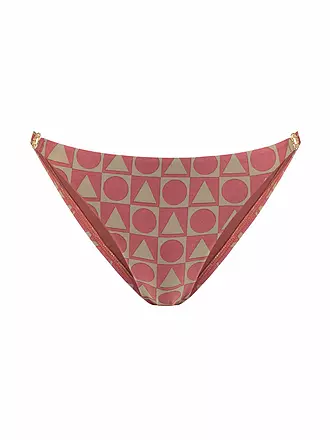BEACHLIFE | Damen Bikinihose Rouge Graphics | dunkelrot